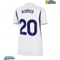Tottenham Hotspur Mohammed Kudus #20 Hjemmedrakt Dame 2026-27 Kortermet